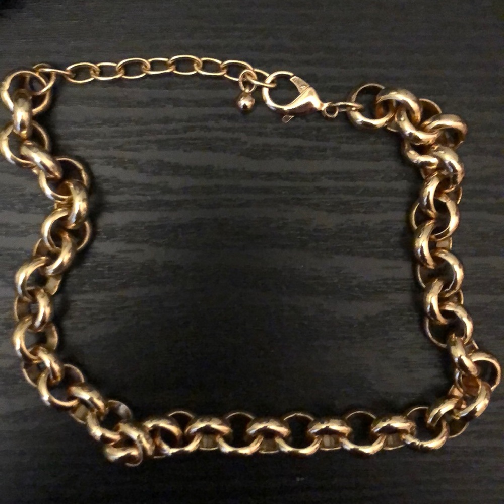 J crew gold necklace